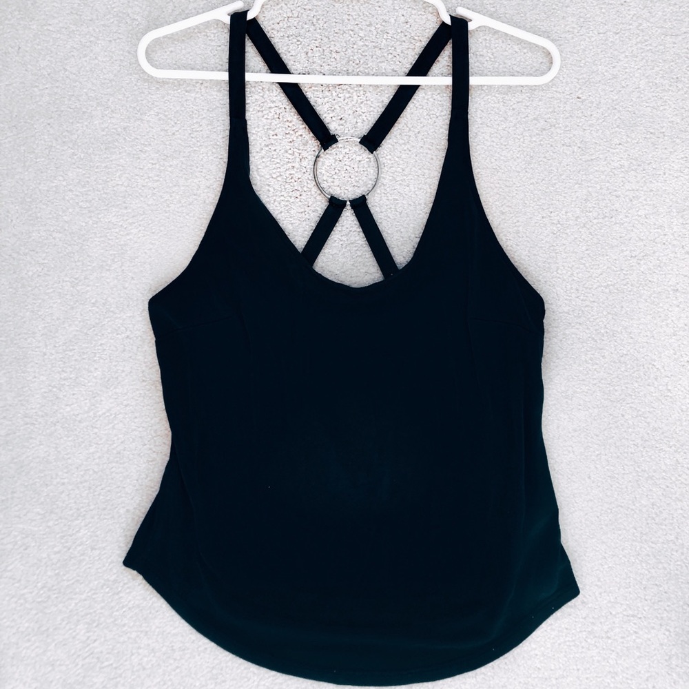 Black Razor-back Tank Top